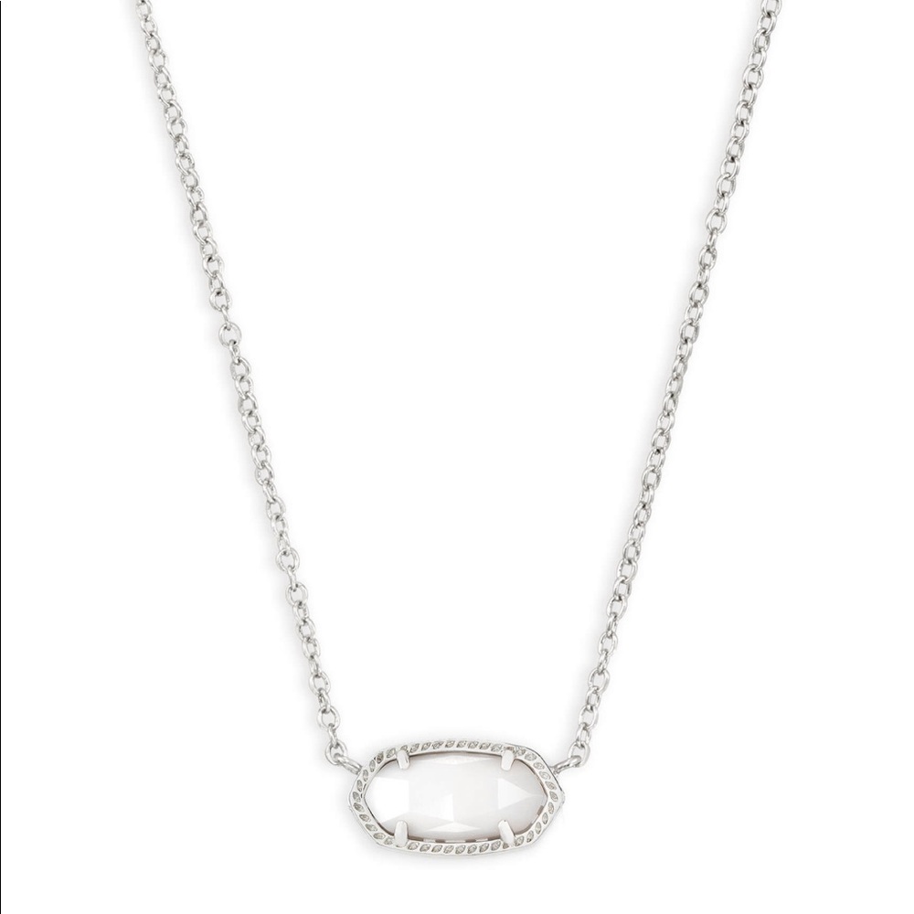 Kendra Scott Elisa Silver Pendant Necklace